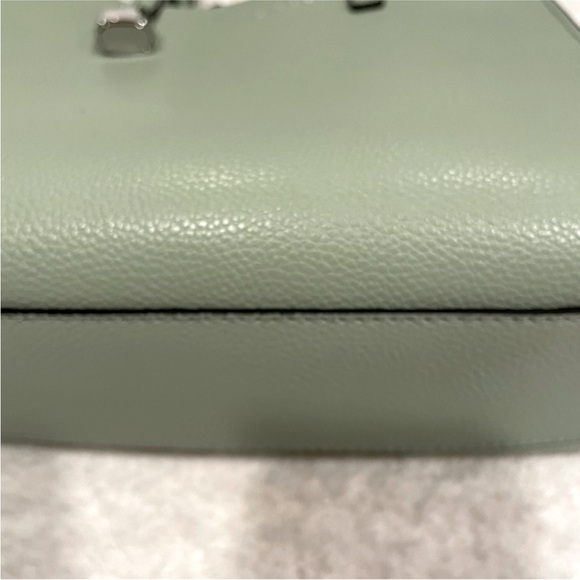 NWT Marc Jacobs Mini Grind satchel Tote bag Mint green color w crossbody strap - Picture 9 of 13
